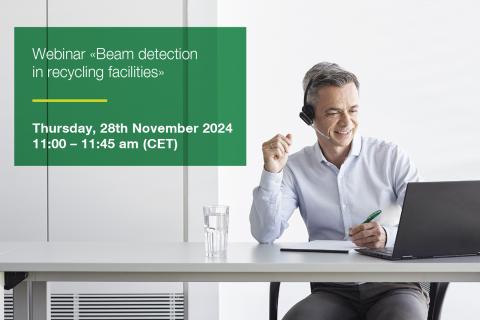 Webinar Beam Detection in Recycling facilities